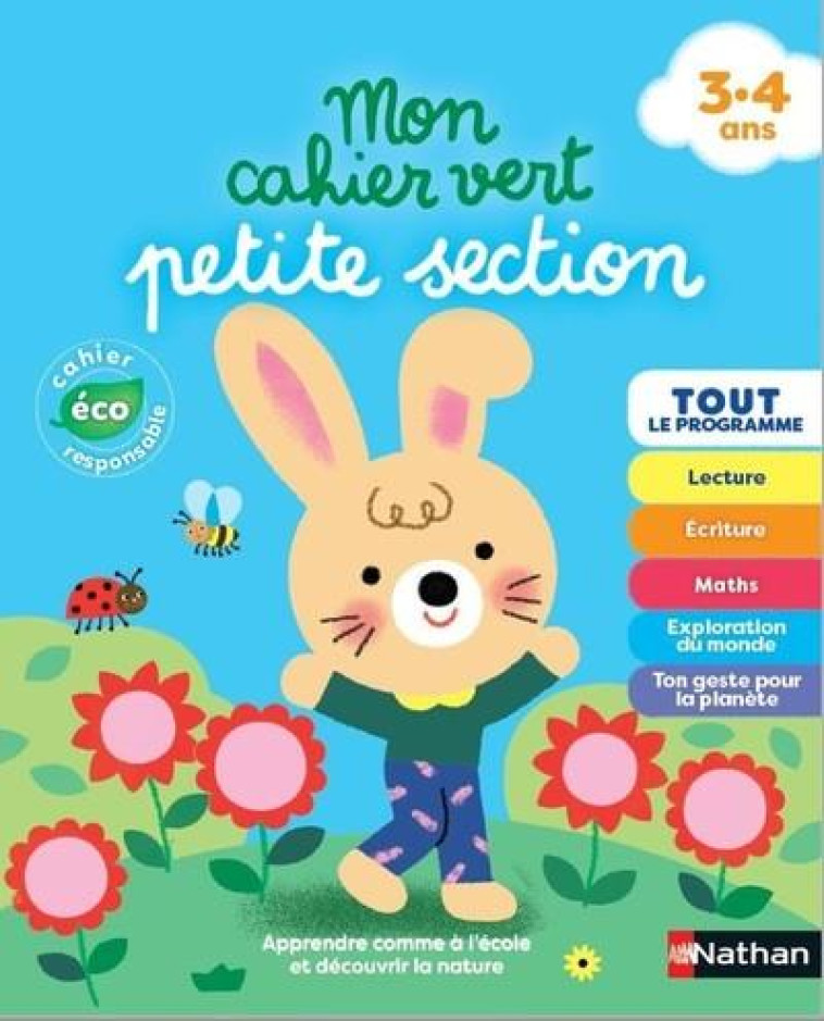 MON CAHIER VERT PETITE SECTION - MORISSON/CHAUVET - CLE INTERNAT