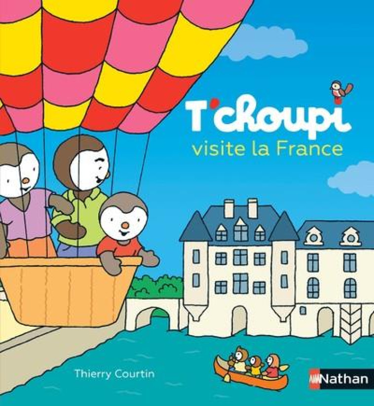 T-CHOUPI VISITE LA FRANCE - COURTIN THIERRY - CLE INTERNAT