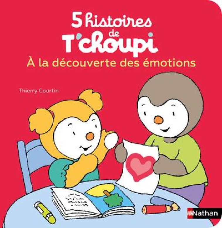 5 HISTOIRES DE T-CHOUPI - A LA DECOUVERTE DES EMOTIONS - VOL25 - COURTIN THIERRY - CLE INTERNAT