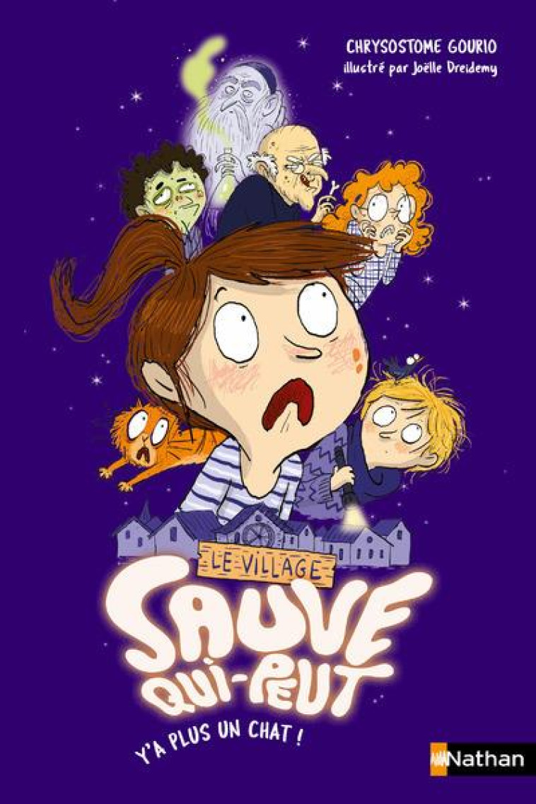 LE VILLAGE SAUVE QUI PEUT - TOME 1 Y-A PLUS UN CHAT ! - GOURIO/DREIDEMY - CLE INTERNAT