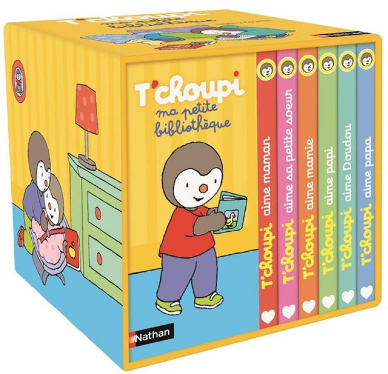 MA PETITE BIBLIOTHEQUE T-CHOUPI - COURTIN THIERRY - Nathan