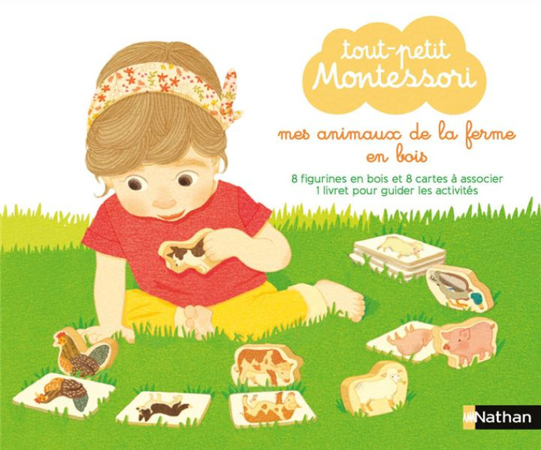 TOUT-PETIT MONTESSORI - MES ANIMAUX DE LA FERME EN BOIS - ROUBIEU/FUJISAWA - CLE INTERNAT