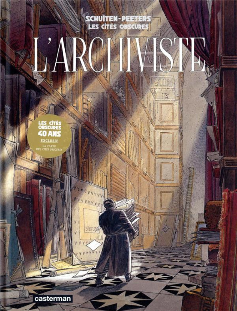 LES CITES OBSCURES - L-ARCHIVISTE - NE2022 - SCHUITEN/PEETERS - CASTERMAN