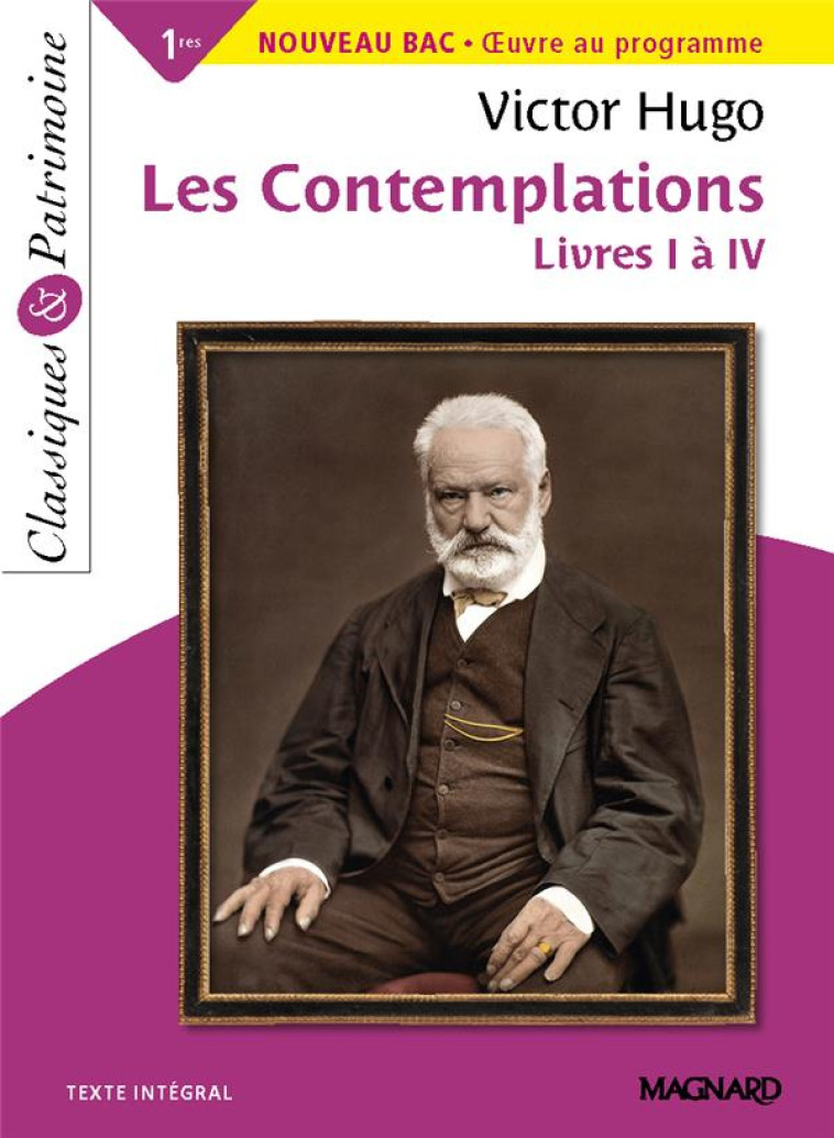 LES CONTEMPLATIONS LIVRES I A IV - CLASSIQUES ET PATRIMOINE - GIRODIAS-MAJEUNE - MAGNARD