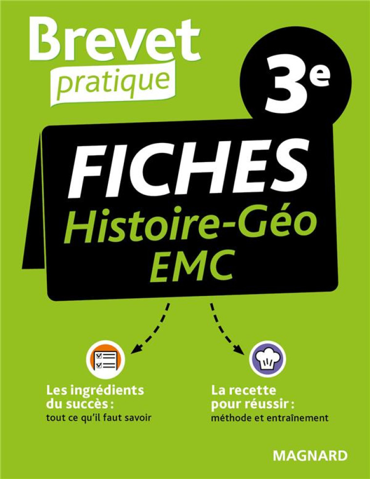 BREVET PRATIQUE FICHES HISTOIRE-GEOGRAPHIE-EMC 3E BREVET 2024 - DABOVAL NADINE - MAGNARD