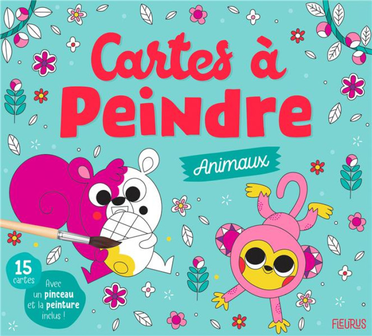 CARTES A PEINDRE - ANIMAUX - FLEURY MARINE - NC