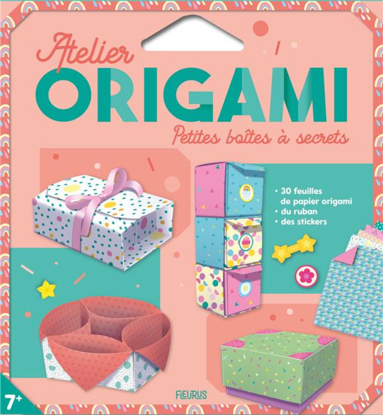 ATELIER ORIGAMI. PETITES BOITES A SECRETS - JEZEWSKI MAYUMI - FLEURUS