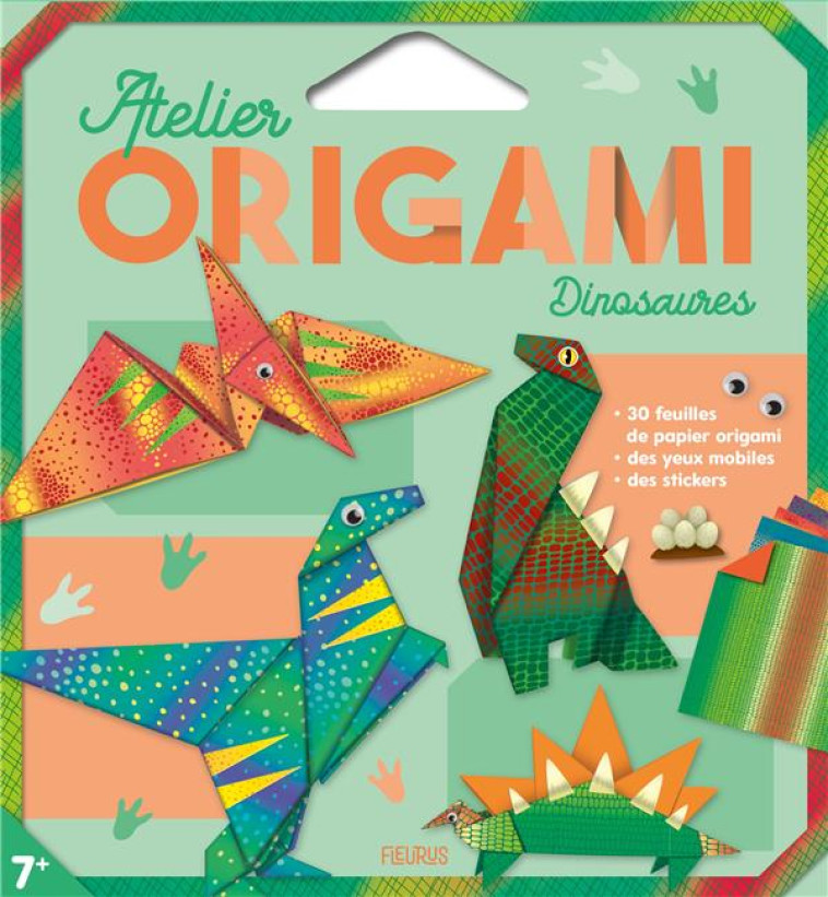 ATELIER ORIGAMI : DINOSAURES - JEZEWSKI MAYUMI - FLEURUS