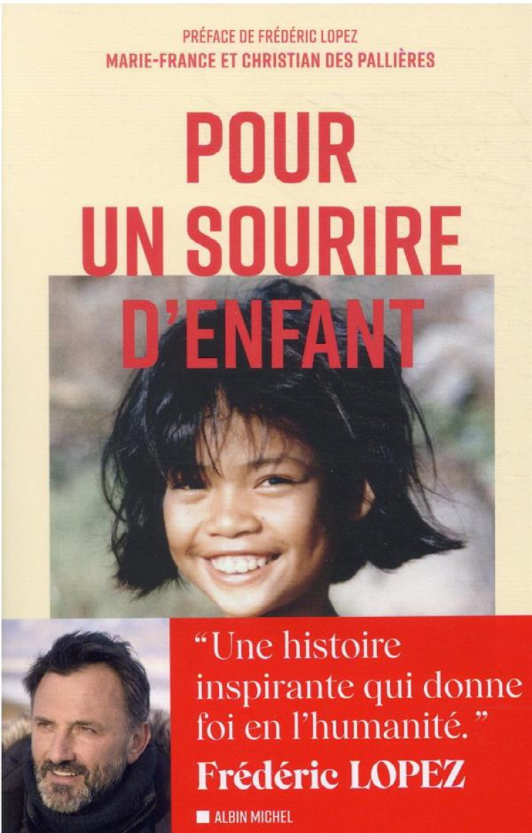 POUR UN SOURIRE D-ENFANT - DES PALLIERES - ALBIN MICHEL