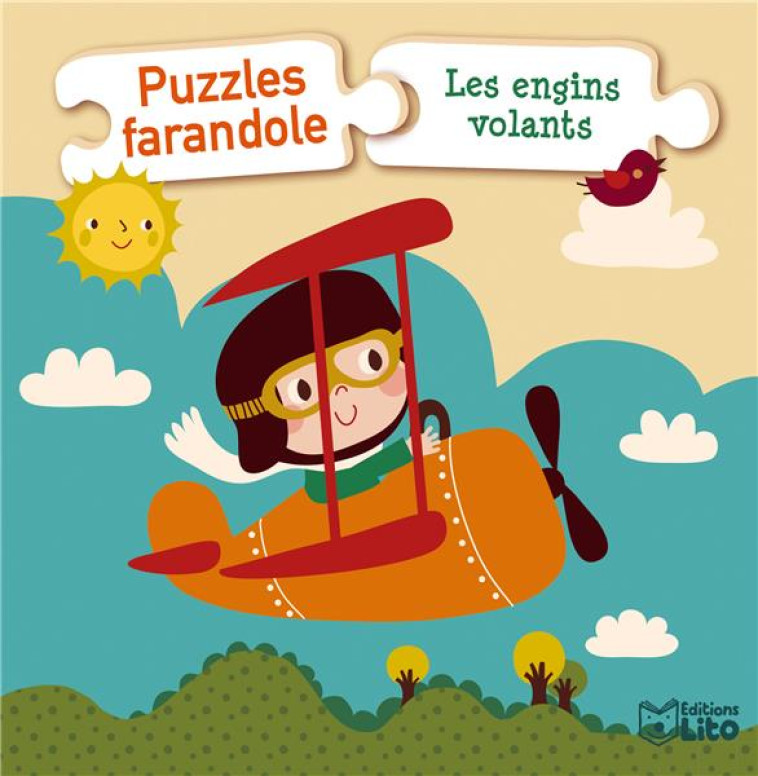 PUZZLES FARANDOLE - LES ENGINS VOLANTS - XXX - LITO