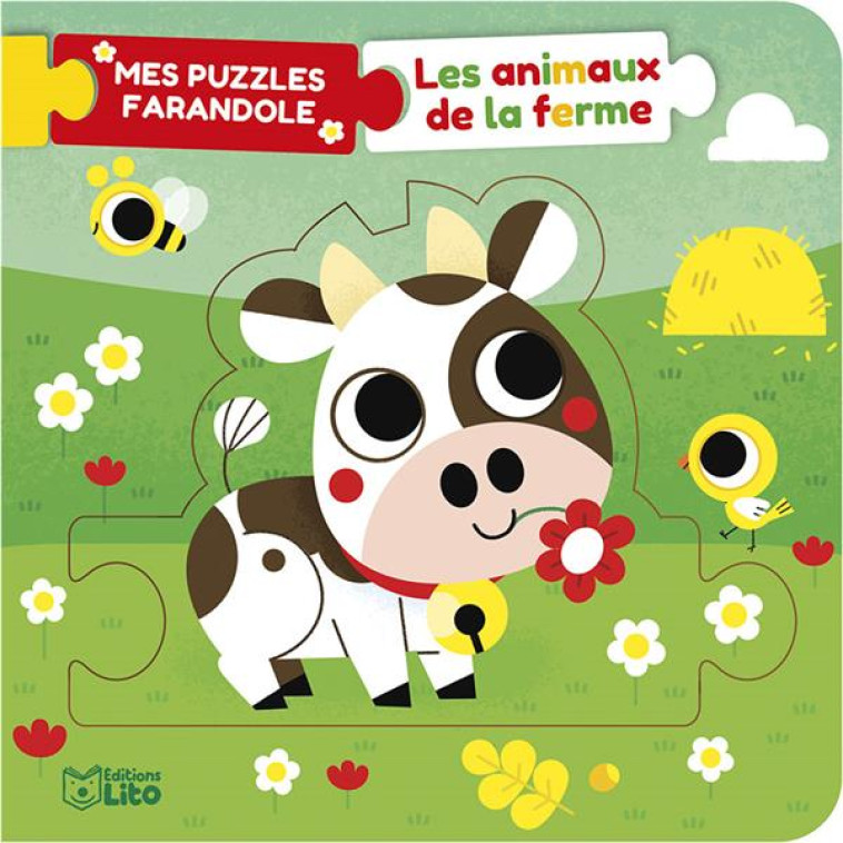 MES PUZZLES FARANDOLE - LES ANIMAUX DE LA FERME - XXX - LITO