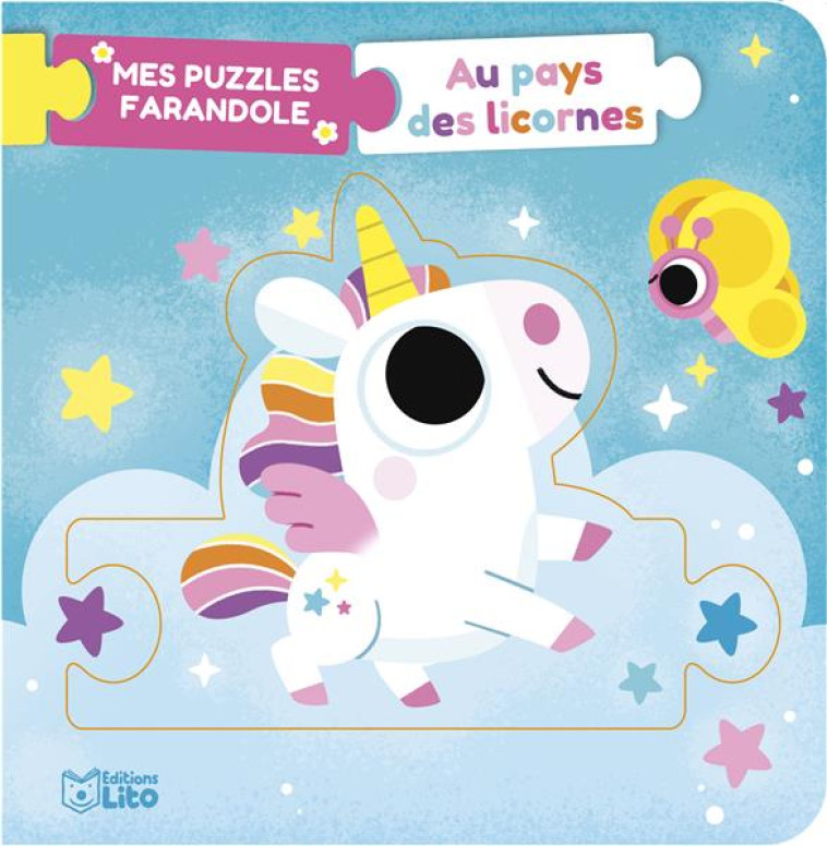 MES PUZZLES FARANDOLE - AU PAYS DES LICORNES - XXX - LITO