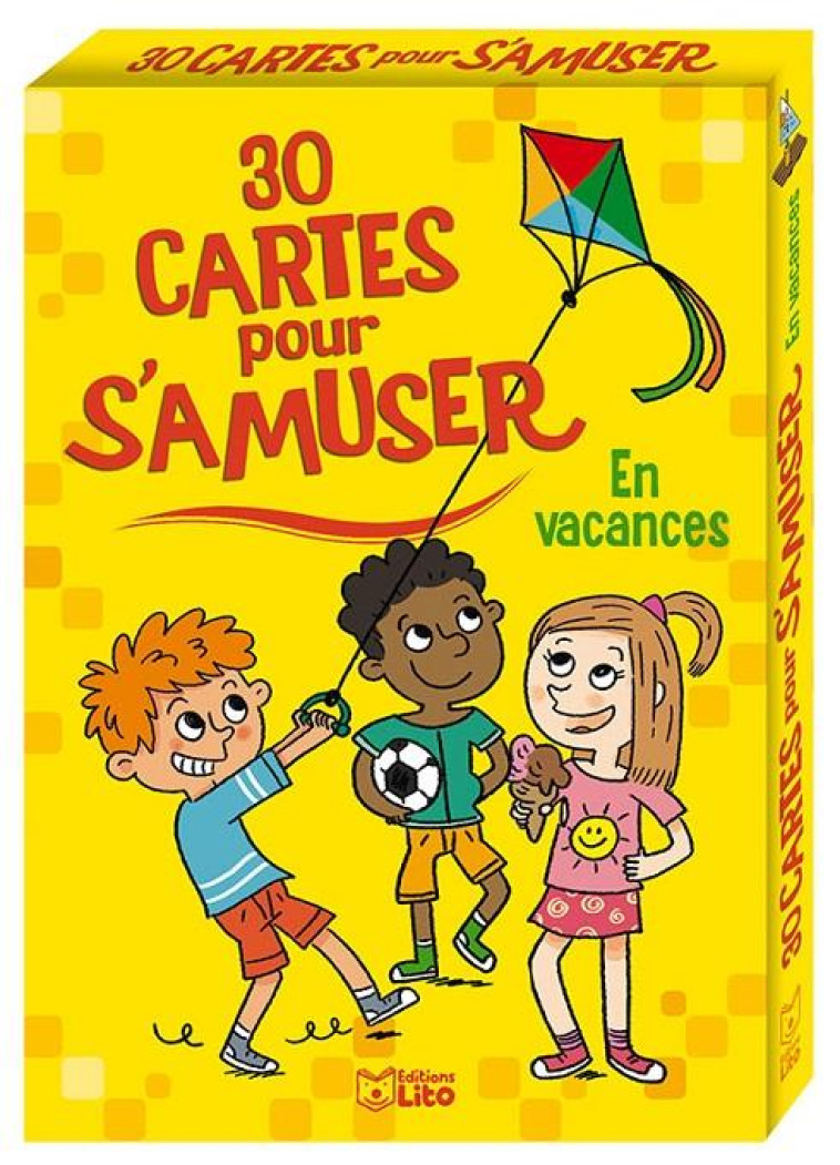 30 CARTES S-AMUSER EN VACANCES - XXX - LITO