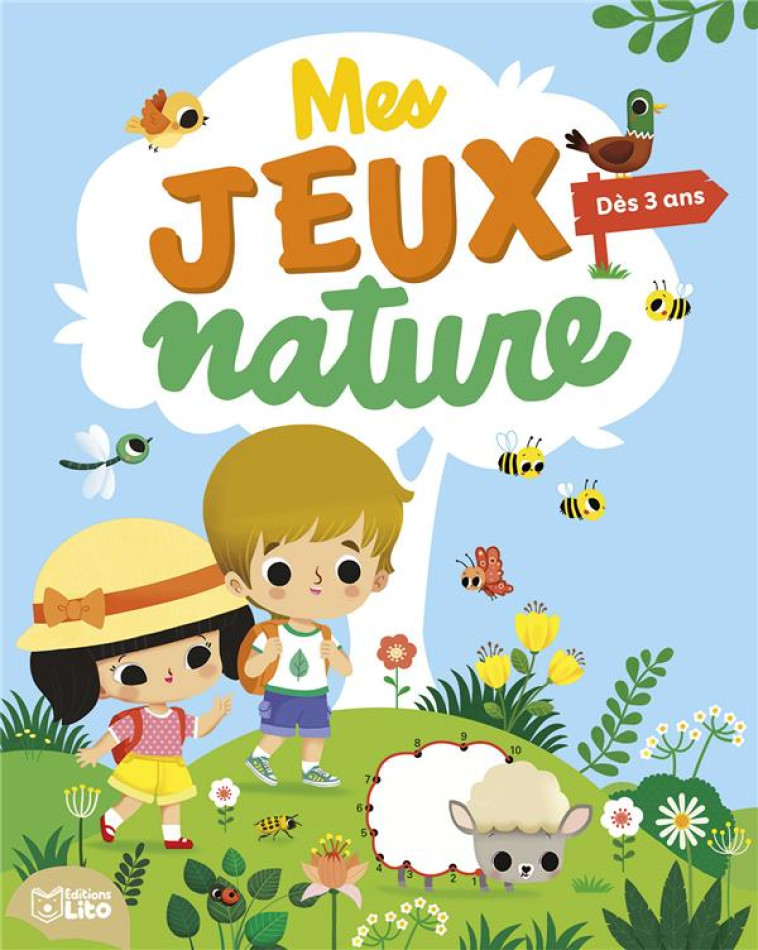 MES JEUX NATURE 3-4 ANS - XXX - LITO