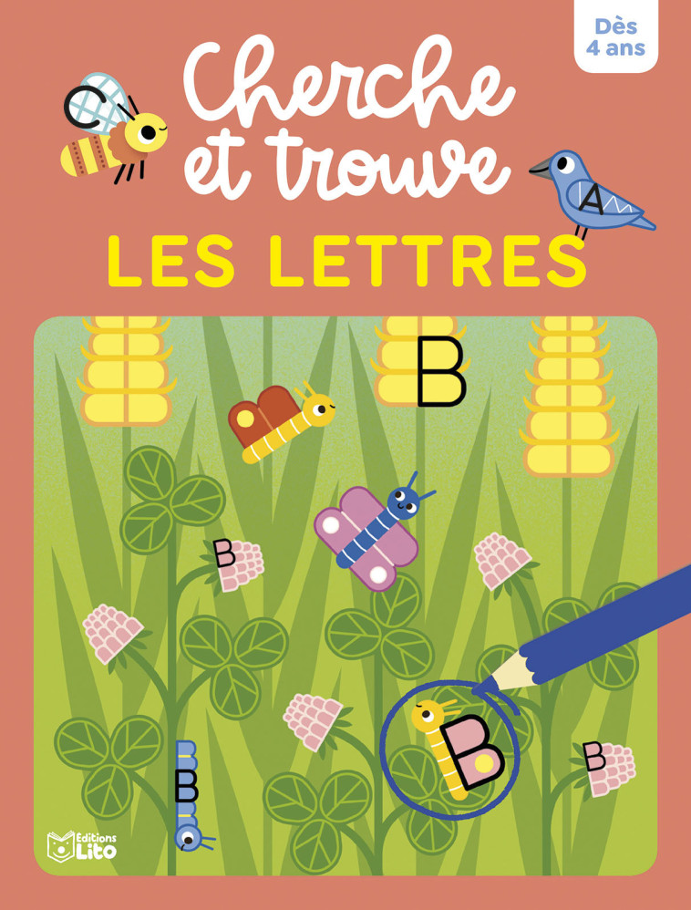 MON CHERCHE ET TROUVE EDUCATIF - CHERCHE ET TROUVE LES LETTRES - Camille Tisserand - LITO