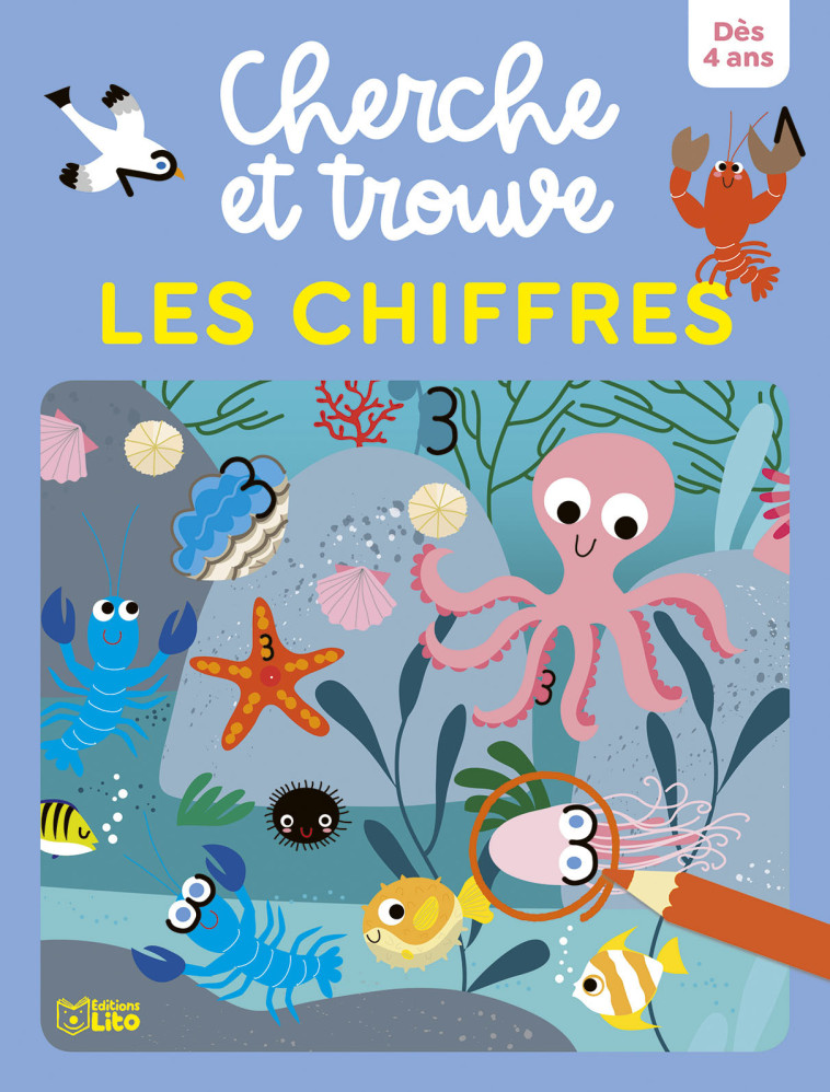 CHERCHE TROUVE EDUCATIF CHIFFR - Isabelle Chauvet - LITO