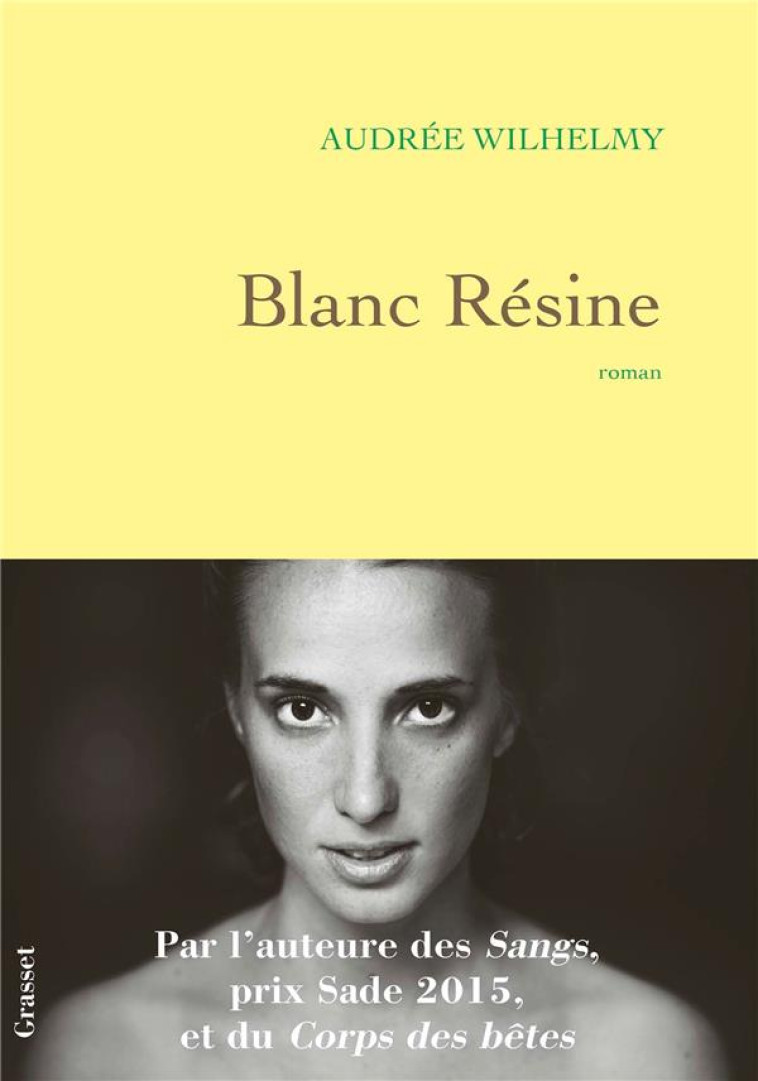 BLANC RESINE - WILHELMY AUDREE - GRASSET