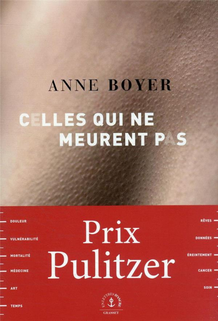 CELLES QUI NE MEURENT PAS - BOYER ANNE - GRASSET