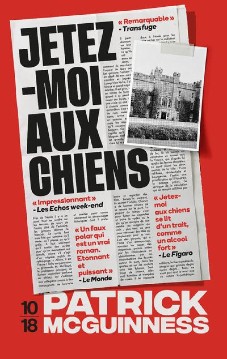 JETEZ-MOI AUX CHIENS - MCGUINNESS PATRICK - NC