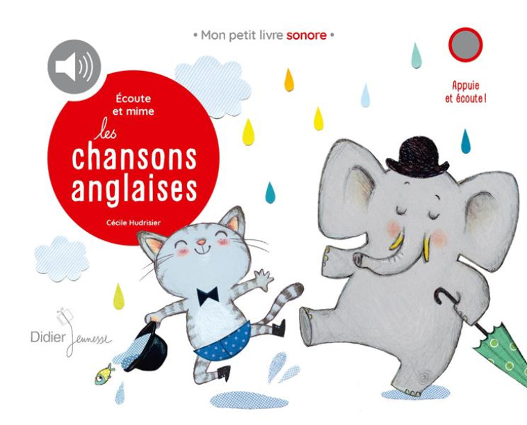 ECOUTE ET MIME LES CHANSONS ANGLAISES - AUDIO - COLLECTIF/HUDRISIER - DIDIER