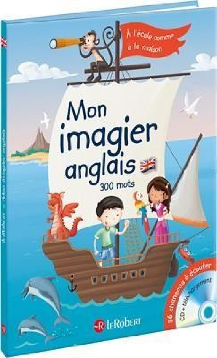 MON IMAGIER ANGLAIS + CD - COLLECTIF - LE ROBERT