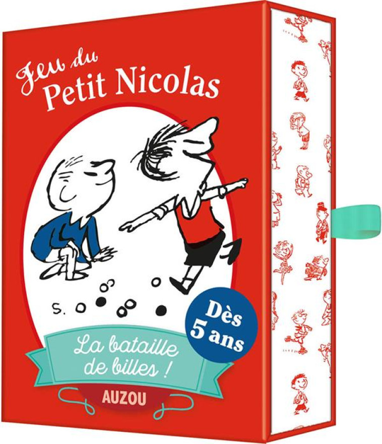 LE PETIT NICOLAS - JEUX DE CARTES - JEU DU PETIT NICOLAS - LA BATAILLE DE BILLES - COET NATHALIE - NC