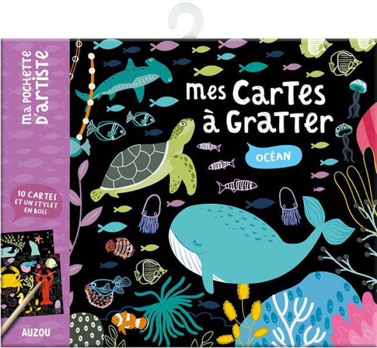 MA POCHETTE D-ARTISTE - MES CARTES A GRATTER - OCEAN - MEL ARMSTRONG - NC