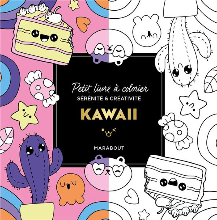 LE PETIT LIVRE DE COLORIAGES - KAWAII - COLLECTIF - MARABOUT