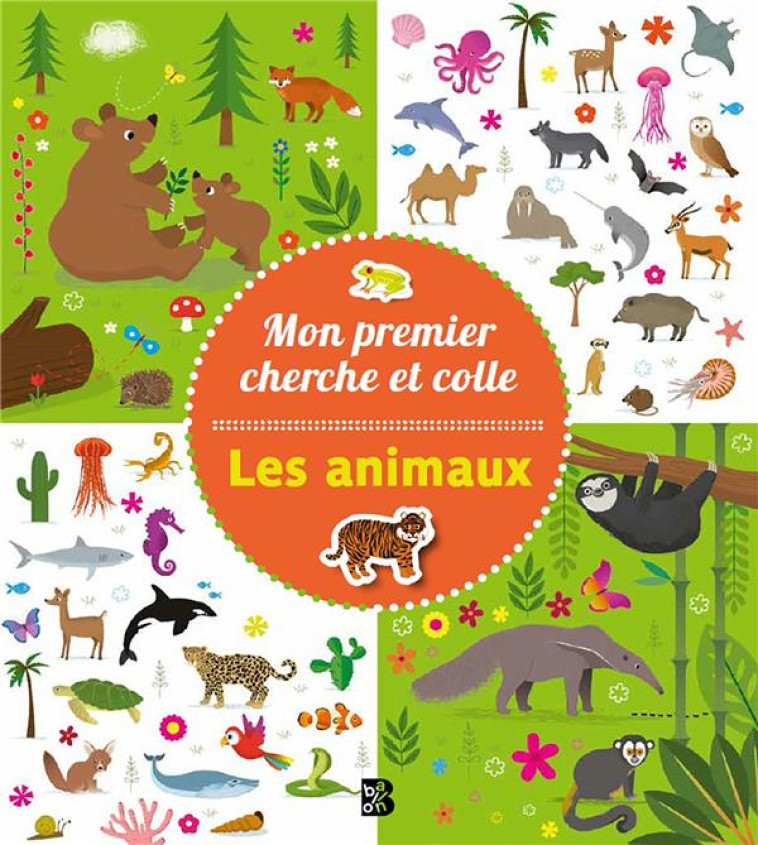 MON PREMIER CHERCHE ET COLLE - LES ANIMAUX - XXX - NC