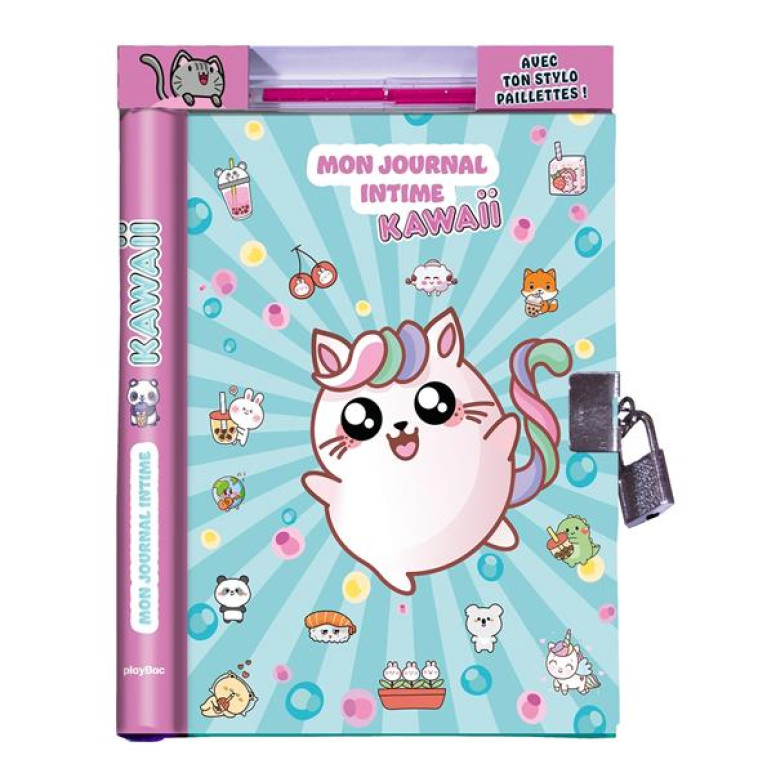 MON JOURNAL INTIME KAWAII - PLAYBAC EDITIONS - NC