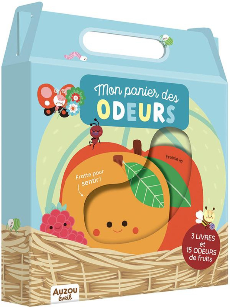 MON LIVRE DES ODEURS ET DES COULEURS - MON PANIER DES ODEURS - MERCIER JULIE - PHILIPPE AUZOU