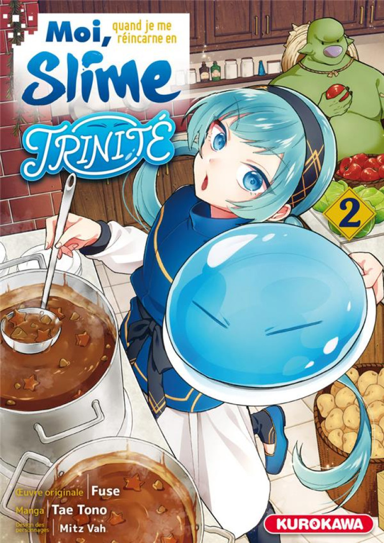 MOI QUAND JE ME REINCARNE EN SLIME - MOI, QUAND JE ME REINCARNE EN SLIME - TRINITE - TOME 2 - TONO/FUSE - KUROKAWA