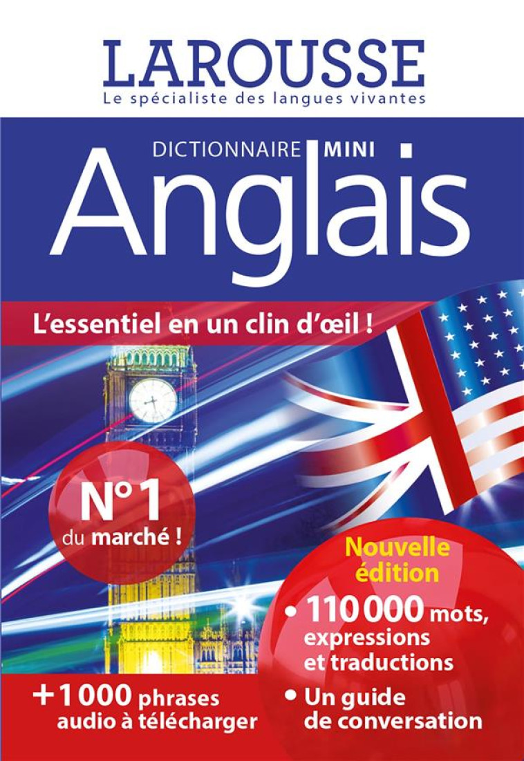 DICTIONNAIRE MINI ANGLAIS - COLLECTIF - LAROUSSE