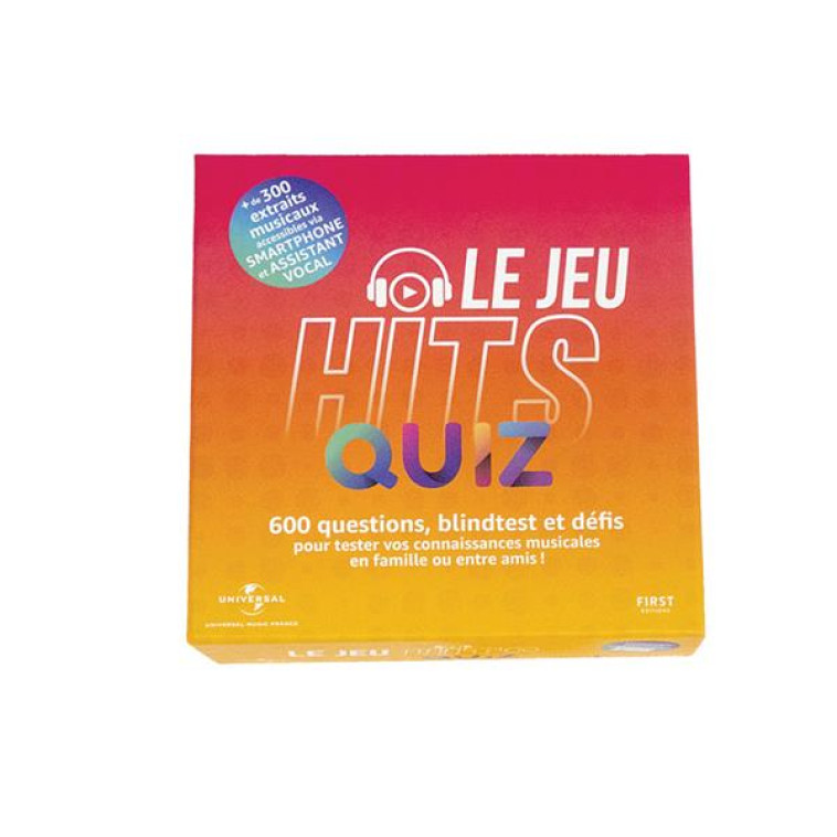 LE JEU HITS QUIZ - COLLECTIF - NC