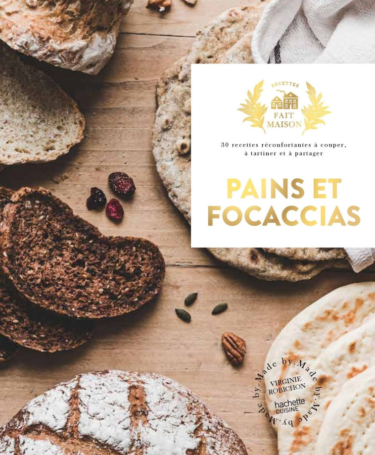 Pains et focaccias - Robichon Virginie - HACHETTE PRAT