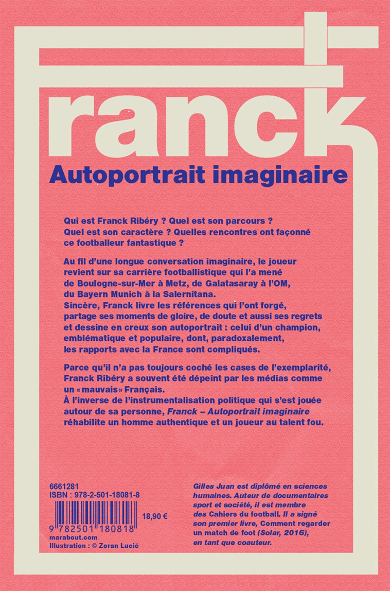 FRANCK - AUTOPORTRAIT IMAGINAIRE - Gilles Juan - MARABOUT