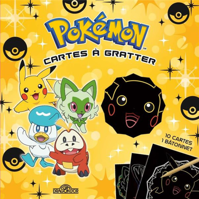 POKEMON - CARTES A GRATTER - LES NOUVEAUX POKEMON DE PALDEA - THE POKEMON COMPANY - NC