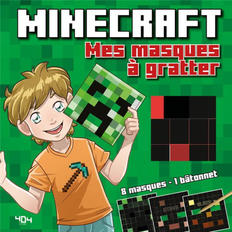 MINECRAFT - MASQUES A GRATTER - SAPUPPO DANIELE - NC