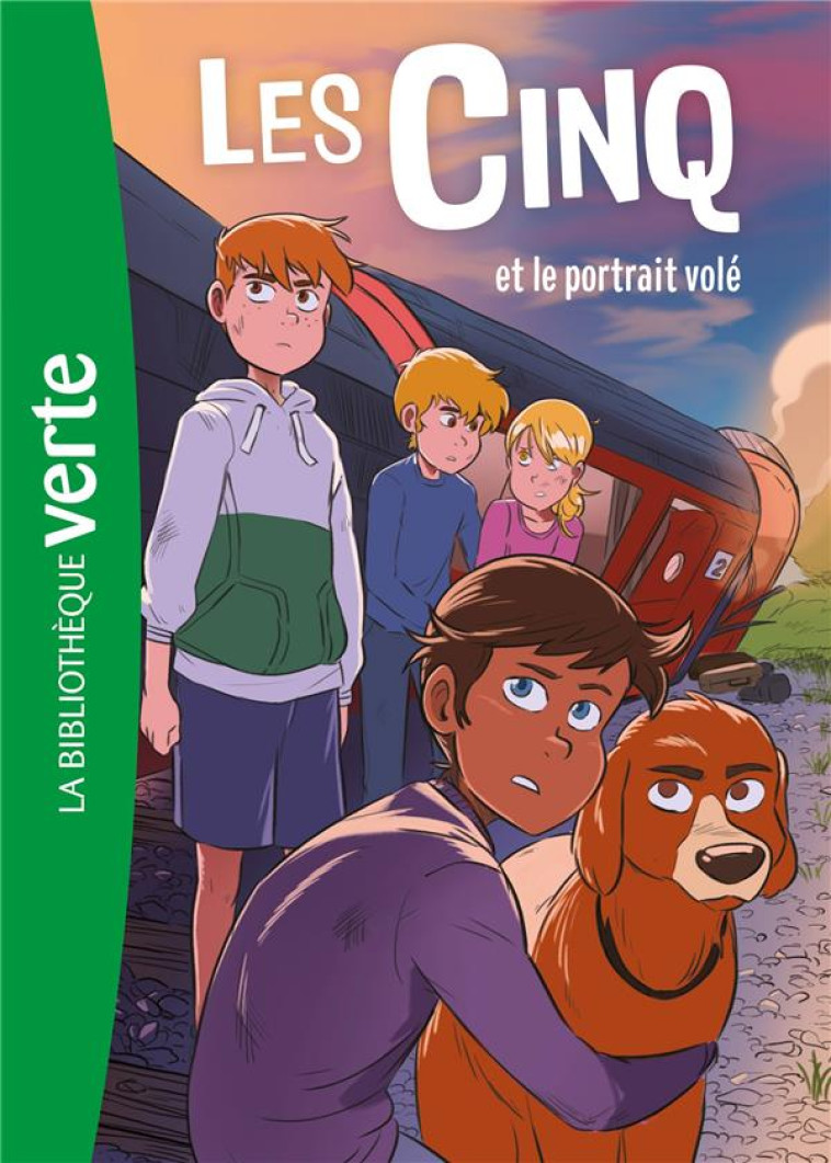 LE CLUB DES CINQ - T34 - LES CINQ NED 34 - LES CINQ ET LE PORTRAIT VOLE - VOILIER/AUREN - HACHETTE