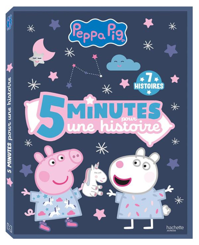 PEPPA PIG - 5 MINUTES POUR UNE HISTOIRE - RECUEIL 5 MIN - HASBRO - HACHETTE