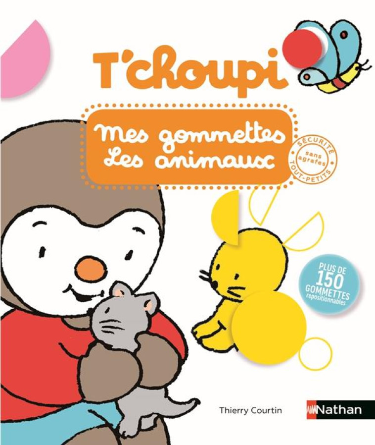 T-CHOUPI MES GOMMETTES LES ANIMAUX - COURTIN - NC