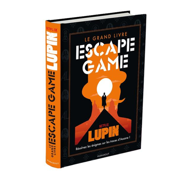 LE GRAND LIVRE ESCAPE GAME LUPIN - COLLECTIF - MARABOUT