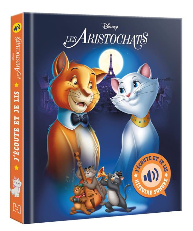 LES ARISTOCHATS - J-ECOUTE ET JE LIS (LIVRE SONORE) - L-HISTOIRE DU FILM - DISNEY - XXX - HACHETTE