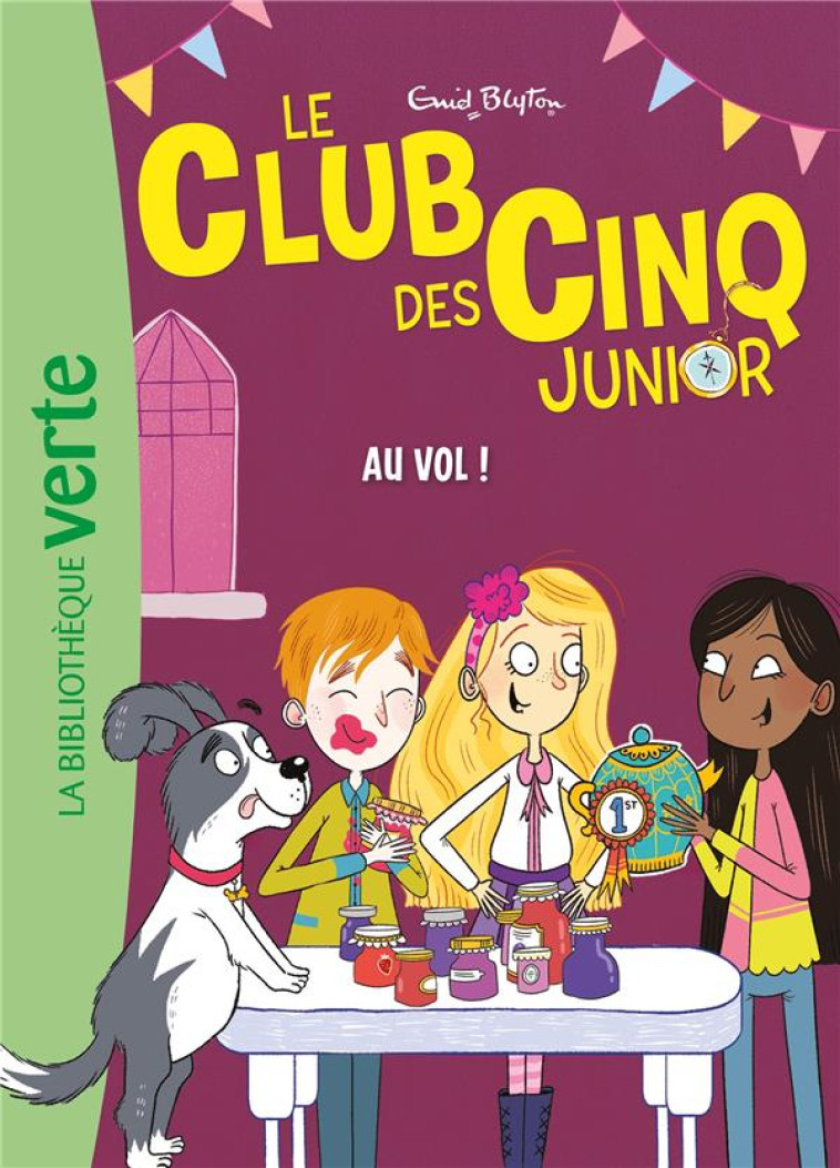 LE CLUB DES CINQ JUNIOR - T15 - LE CLUB DES CINQ JUNIOR 15 - AU VOL ! - BLYTON - HACHETTE