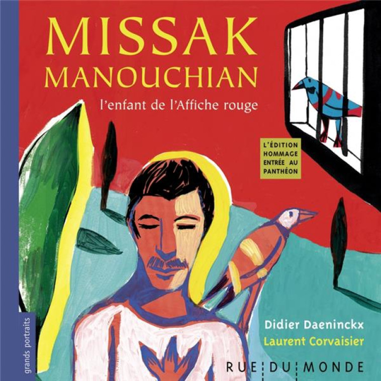 MISSAK MANOUCHIAN, L'ENFANT DE L'AFFICHE - DAENINCKX, DIDIER - RUE DU MONDE