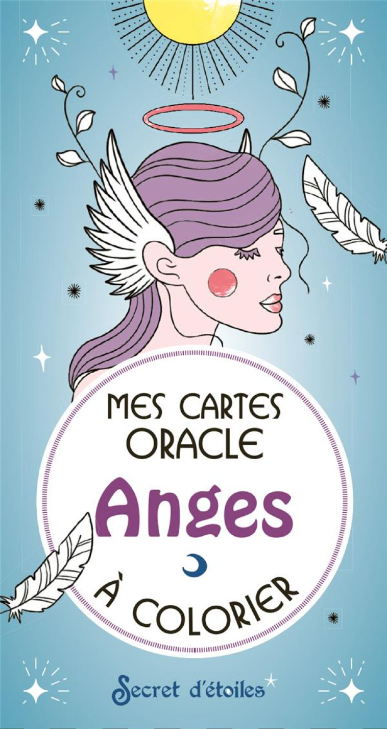 MES CARTES ORACLE ANGES A COLORIER - CASPER/BLANC - NC