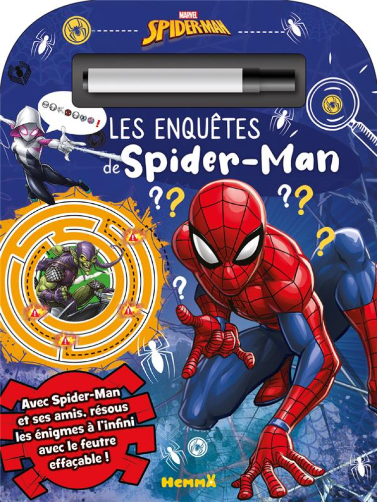 MARVEL SPIDER-MAN - LES ENQUETES DE SPIDER-MAN - COLLECTIF - HEMMA