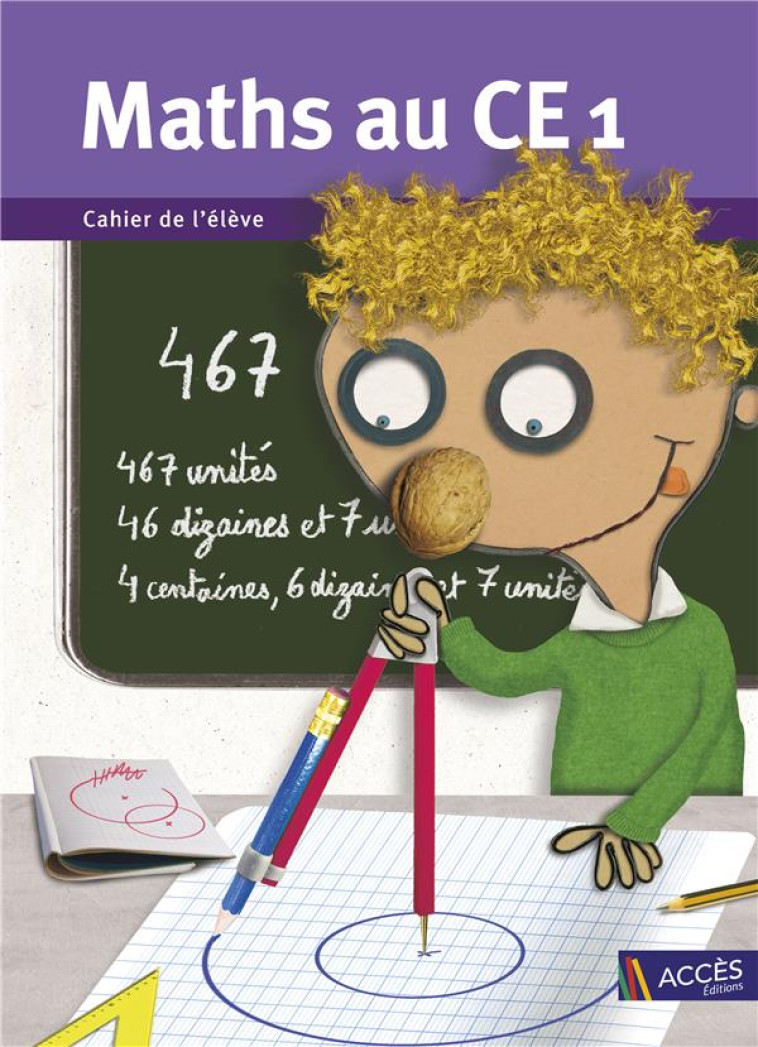 MATHS AU CE1 : CAHIER DE L'ELEVE -  DUPREY, SOPHIE  - ACCES