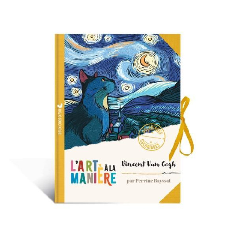 L-ART A LA MANIERE - COLORIAGES VAN GOGH - BAYSSAT PERRINE - HACHETTE