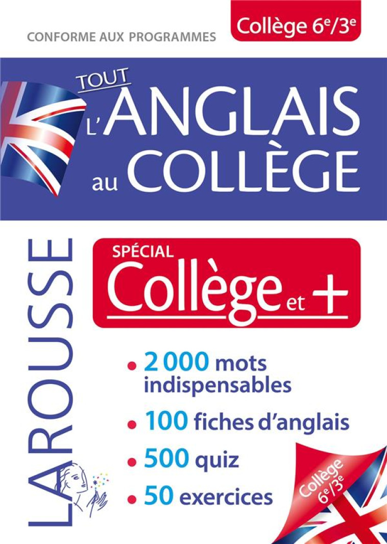 TOUT L-ANGLAIS AU COLLEGE - COLLECTIF - LAROUSSE